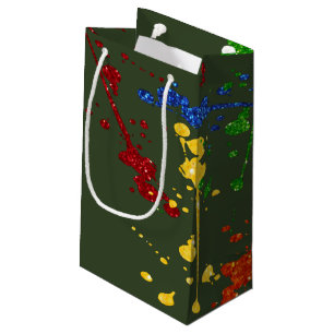 Glitzer Paintball Party Paint Spritzer Classic Kleine Geschenktüte