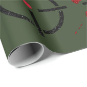 Glitzer Paintball Party Ziele Geschenkpapier (Rolleneckpunkt)