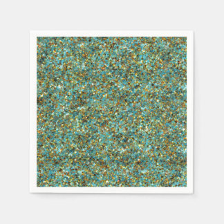 Glitzer-PAPIER-NAPKINS Serviette