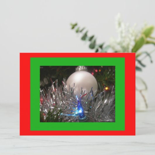 Glitzer Party Einladung (Stehend Vorderseite)