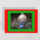 Glitzer Party Einladung (Vorne/Hinten)