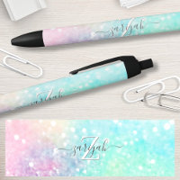 Glitzer Pastel Bokeh Girly Colorful Pattern