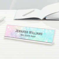 Glitzer Pastel Bokeh Girly Colorful Pattern