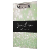 Glitzer-Pastellfunk-Zwischenablage Klemmbrett (Links)