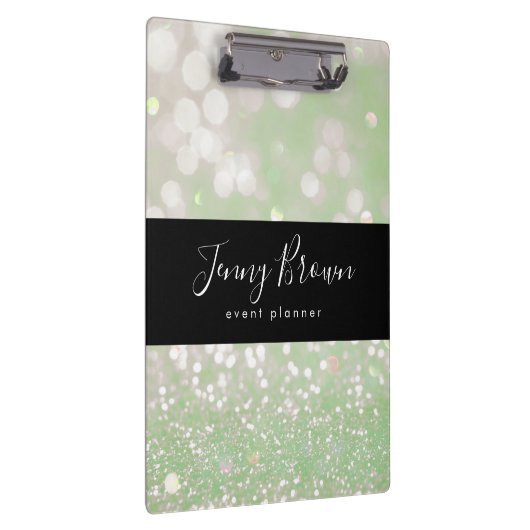 Glitzer-Pastellfunk-Zwischenablage Klemmbrett (Rechts)