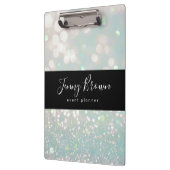 Glitzer-Pastellfunk-Zwischenablage Klemmbrett (Links)