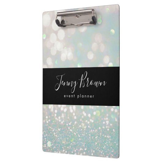 Glitzer-Pastellfunk-Zwischenablage Klemmbrett (Links)