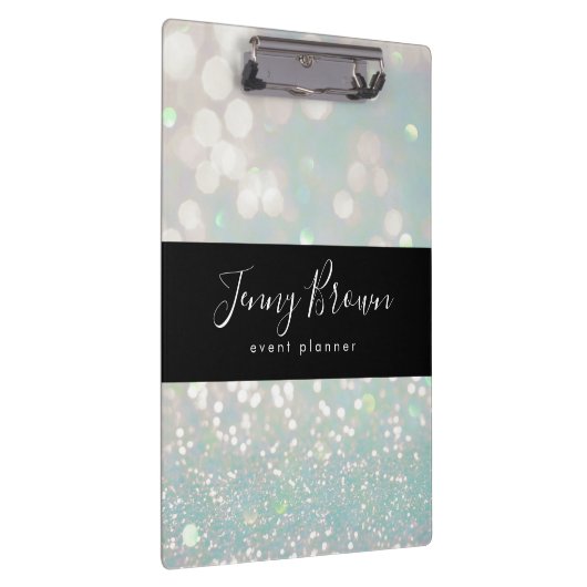 Glitzer-Pastellfunk-Zwischenablage Klemmbrett (Rechts)