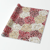 Glitzer Pattern Geschenkpapier (Ungerollt)