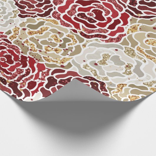 Glitzer Pattern Geschenkpapier (Ecke)