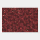 Glitzer Pattern Geschenkpapier Set (Vorderseite 2)
