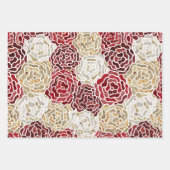 Glitzer Pattern Geschenkpapier Set (Vorderseite)