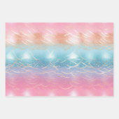 Glitzer Pattern Geschenkpapier Set (Vorderseite)