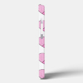 Glitzer Peace Sign Hearts Case-Mate iPhone Hülle (Rückseite / Links)