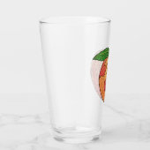Glitzer Peach Glas (Rechts)