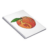 Glitzer Peach Notizblock (Rechte Seite)