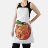 Glitzer Peach Schürze (InSitu)
