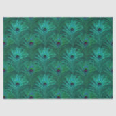 Glitzer Peacock Feather Series Design 18 Seidenpapier (Vorderseite)