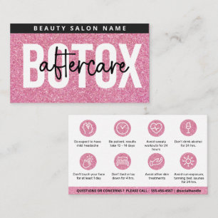 Glitzer Pink Botox Füllfederhalter Anleitung Nach Visitenkarte