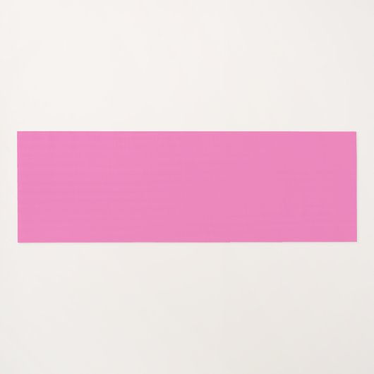 Glitzer Pink Cheetah Print Yogamatte (Rückseite (Horizontal))