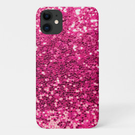 Glitzer Pink Elegant Bling Glam Girly Case-Mate iPhone Hülle