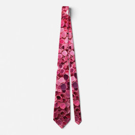 Glitzer Pink Sequin Neck Tie Krawatte