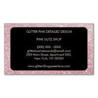 Glitzer Pink Simple Feminine Girly