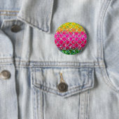 Glitzer Pink Snakeskin Button (Beispiel)
