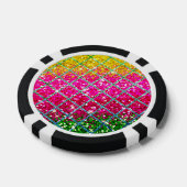 Glitzer Pink Snakeskin Pokerchips (Einzeln)