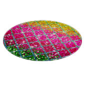 Glitzer Pink Snakeskin Schneidebrett (Ecke)