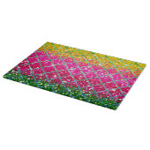 Glitzer Pink Snakeskin Schneidebrett (Ecke)