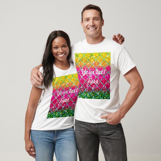 Glitzer Pink Snakeskin T-Shirt (Unisex)