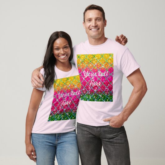 Glitzer Pink Snakeskin T-Shirt (Unisex)