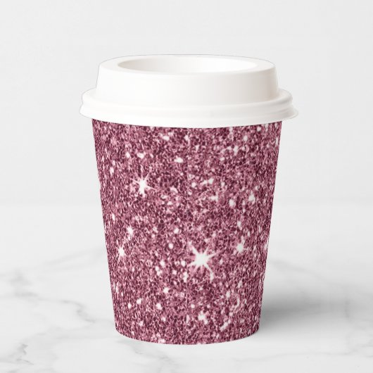 Glitzer-Pokal Pappbecher (Rechts)