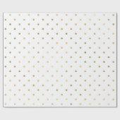 Glitzer Polka dot Geschenkpapier (Flach)