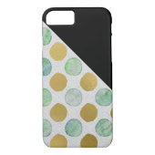 Glitzer Polka Dot Pattern Case-Mate iPhone Hülle (Rückseite)