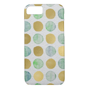 Glitzer Polka Dot Pattern Case-Mate iPhone Hülle