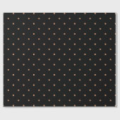 Glitzer Polka Dots Geschenkpapier (Flach)