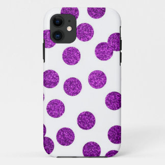 Glitzer Polka-Punkt iPhone Fall Case-Mate iPhone Hülle