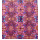 Glitzer Populäre opal-holografische Sammlung Duschvorhang (Vorderseite)