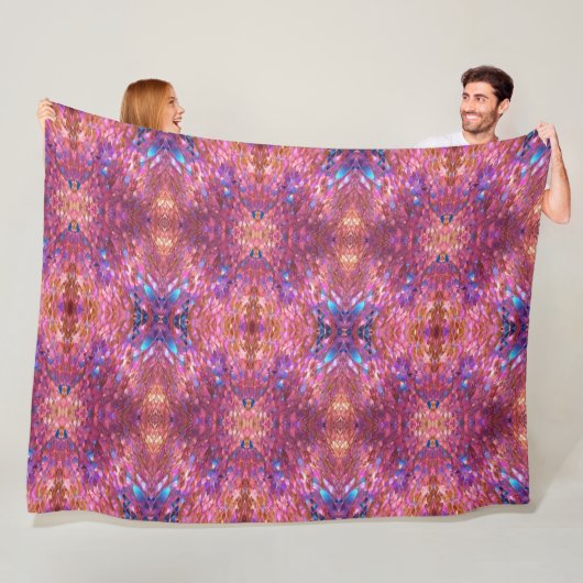 Glitzer Populäre opal-holografische Sammlung Fleecedecke (Beispiel)