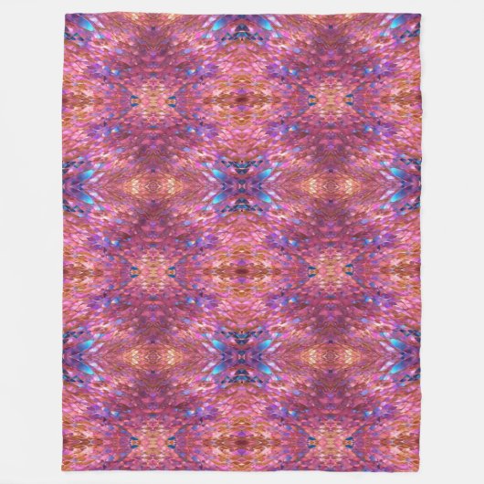 Glitzer Populäre opal-holografische Sammlung Fleecedecke (Vorderseite)