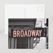 Glitzer Postkarte (Vorne/Hinten)