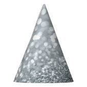 Glitzer Princess Silver Sparkle Glamour Partyhütchen (Links)