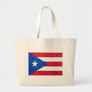 Glitzer Puerto Rico Toskoffer Jumbo Stoffbeutel