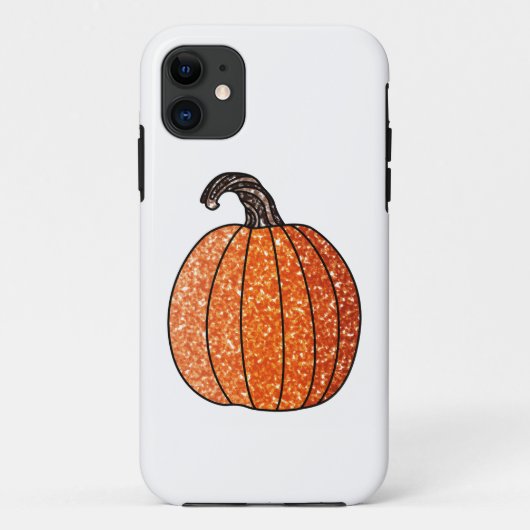 Glitzer Pumpkin Case-Mate iPhone Hülle (Rückseite)