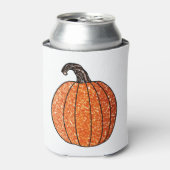 Glitzer Pumpkin Dosenkühler (Kanne Vorderseite)
