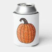 Glitzer Pumpkin Dosenkühler (Kanne Rückseite)