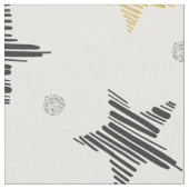 Glitzer-Punkte und -Sterne Stoff (Nahaufnahme)