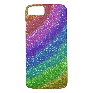 Glitzer Rainbow iPhone 8/7 Hülle